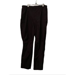 Pinseeker Mens Performance Waterproof Mesh Lined Golf Rain Pants Black Size XL